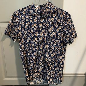 Men’s J. Crew floral button down short sleeve